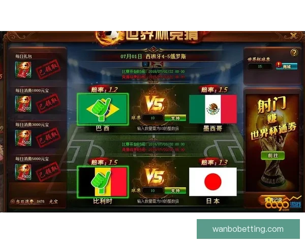 世界杯竞猜赔率分析与投注建议精准预测助您赢得更多奖金
